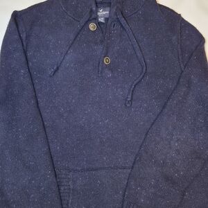 American Eagle Outfitters Dark Knit Cardigan